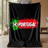 Portugal Theme blanket Soft Flannel Blanket Plush Throw Blanket Cozy Sofa Bed Blanket for Home Decor