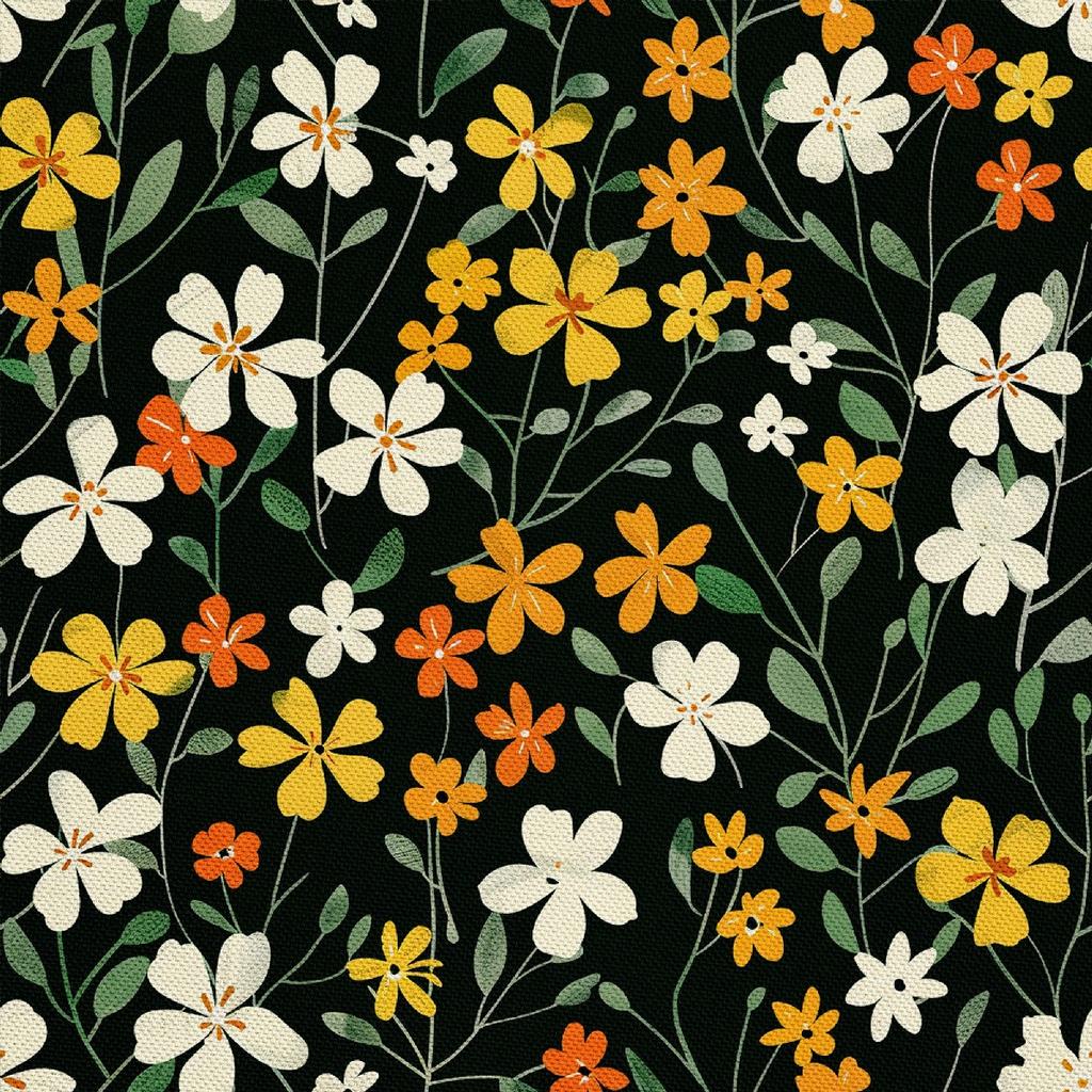 Outdoor Dekostoffe Oxford - Motiv Frühling I Dx7692