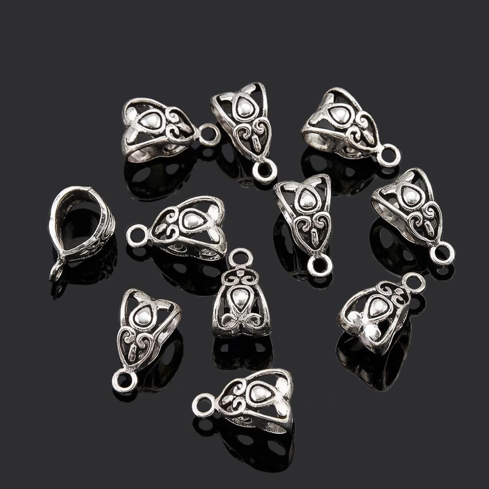 Retro Antique Bronze Waist Bead DIY Big Hole Metal Connector Triangle Beads Fit Charm Bracelet Necklaces Pendants Jewelry Making