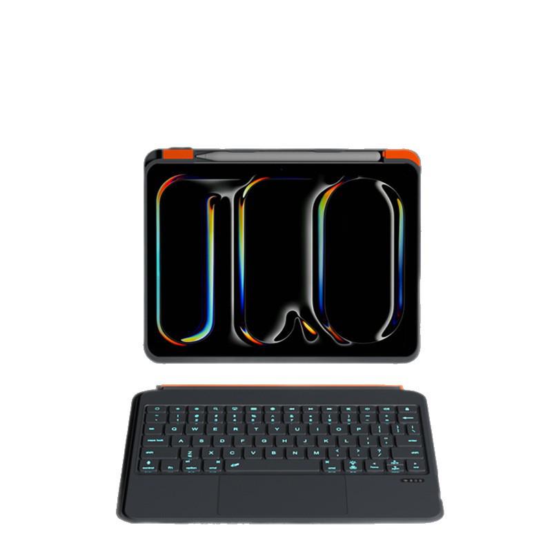 Чехол-клавиатура Bluetooth Magic Keyboard для iPad 11 2025: Поворотная подставка на 360° для iPad 10