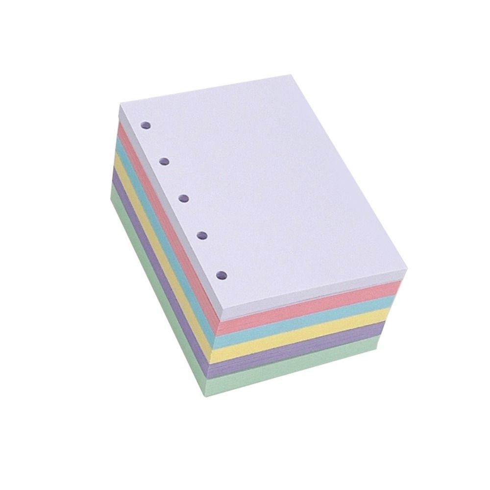 Candy Color Refill Spiral Binder Inner Pages 5-Ring Notebook Index Divider Page  Stationery