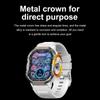 Rainbuvvy HK24 Умные часы 2,01-дюймовый AMOLED-экран Bluetooth-звонки Мониторинг здоровья Частота сердечных сокращений Мониторинг сна NFC Спортивные часы
