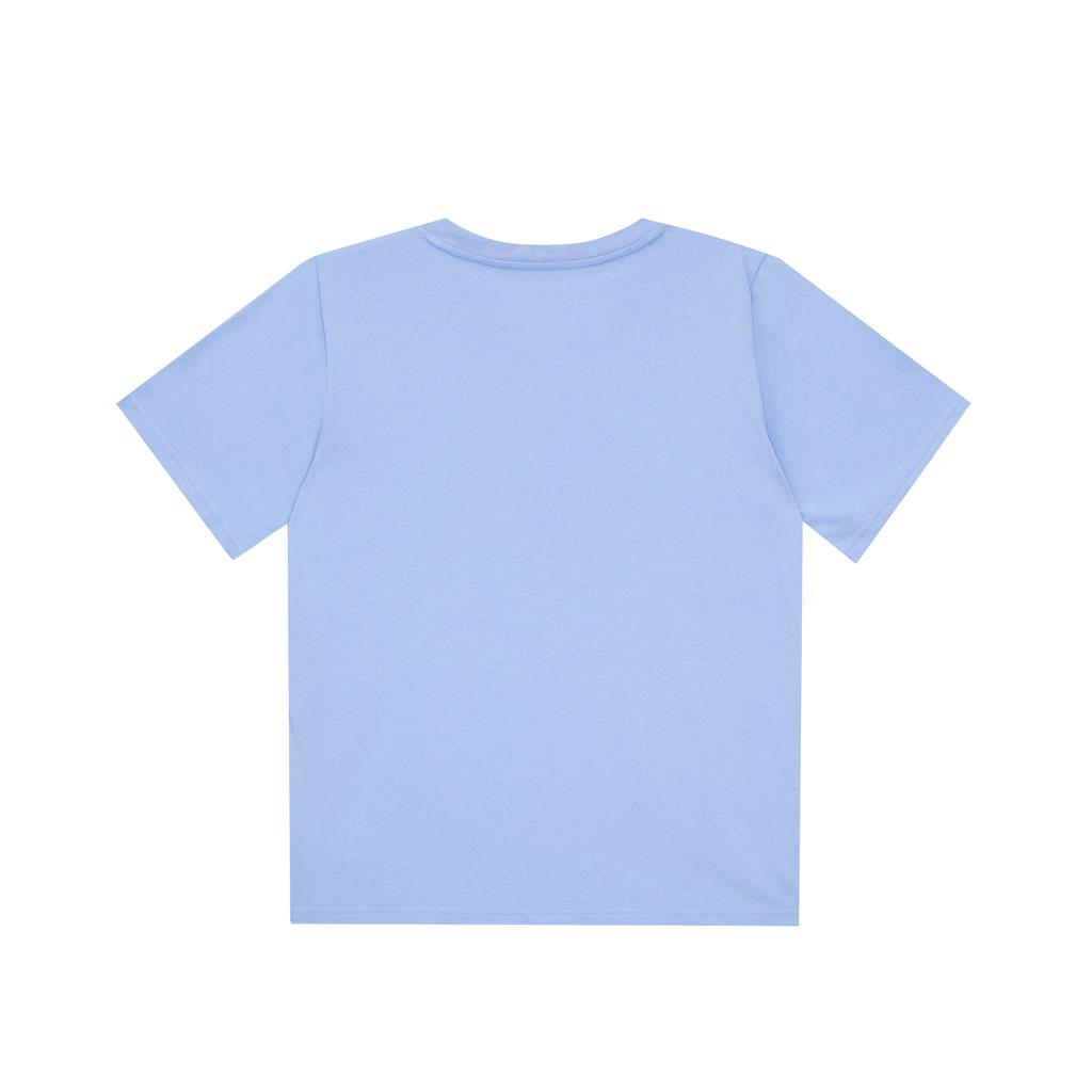 Nike X MLB Collaboration Kids Los Angeles Dodgers Baseball Logo Printed Around Neck Short Sleeve T Shirt Kids Tops Sky-Blue 3Z3B7SAHL-LAD