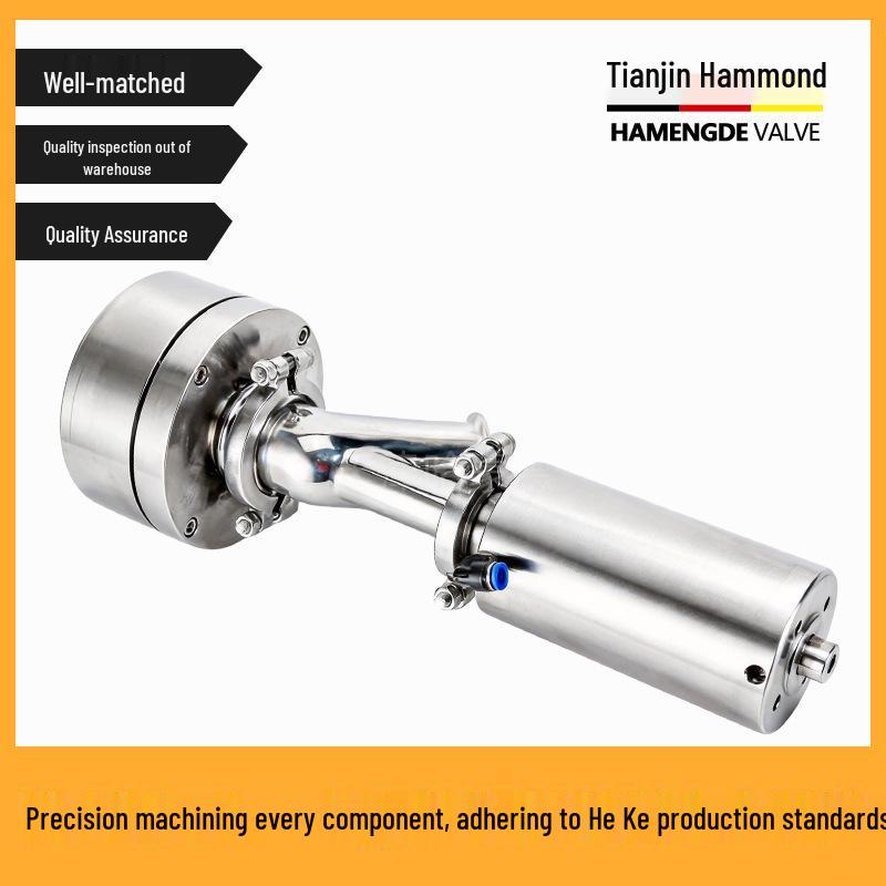 Hammond Sanitary Grade Pneumatic Tank Outlet Valve 304/316L