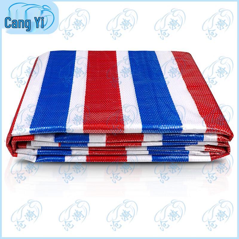 Cangyi Outdoor Heavy-Duty Striped Multi-Purpose Tarp