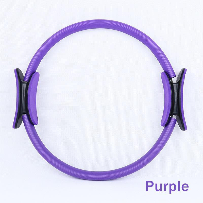 Hatha Yoga Pilates Ring Unbreakable 15 Inch Yoga Magic Circle For Toning Thighs Abs Legs Exercise For Women Home Gym Workout Equipment Accessories