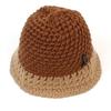 Universal Chemistry Twotone Brown Knit Bucket Hat Knit