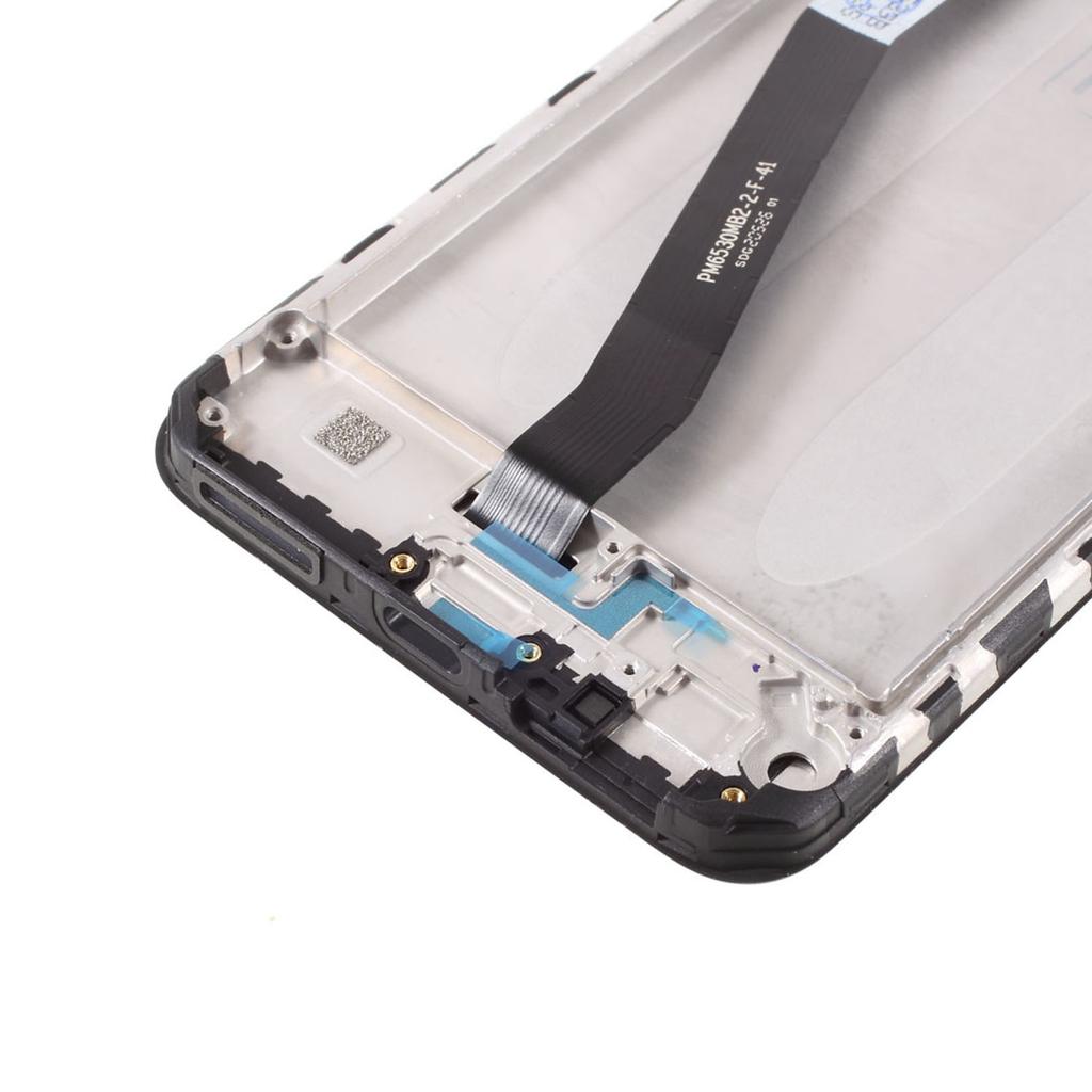 Для Xiaomi Redmi 9 LCD экран и сборка дигитайзера + сменная часть рамки (без логотипа)