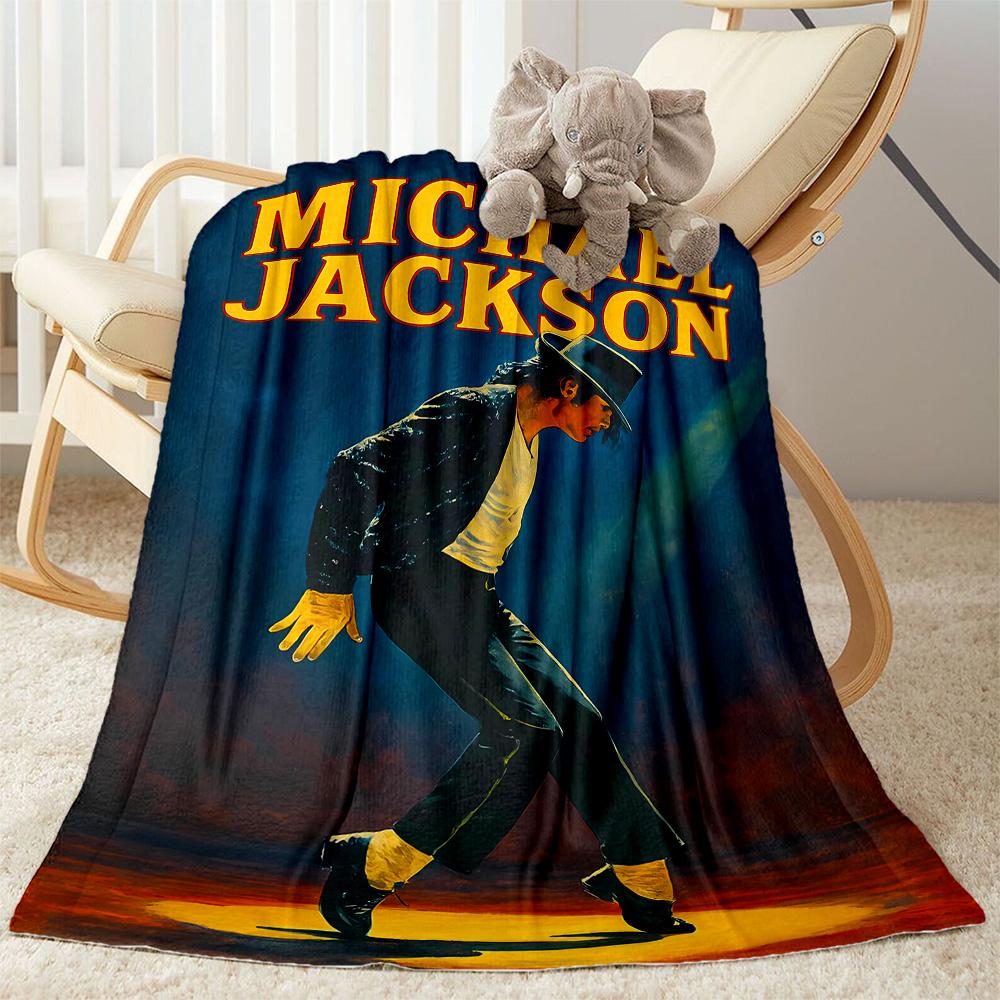 Michael Jackson Dangerous Tour Blanket Ultra-Soft Great for Bed Seaside Bedding for All Occasions Warmthful Decor