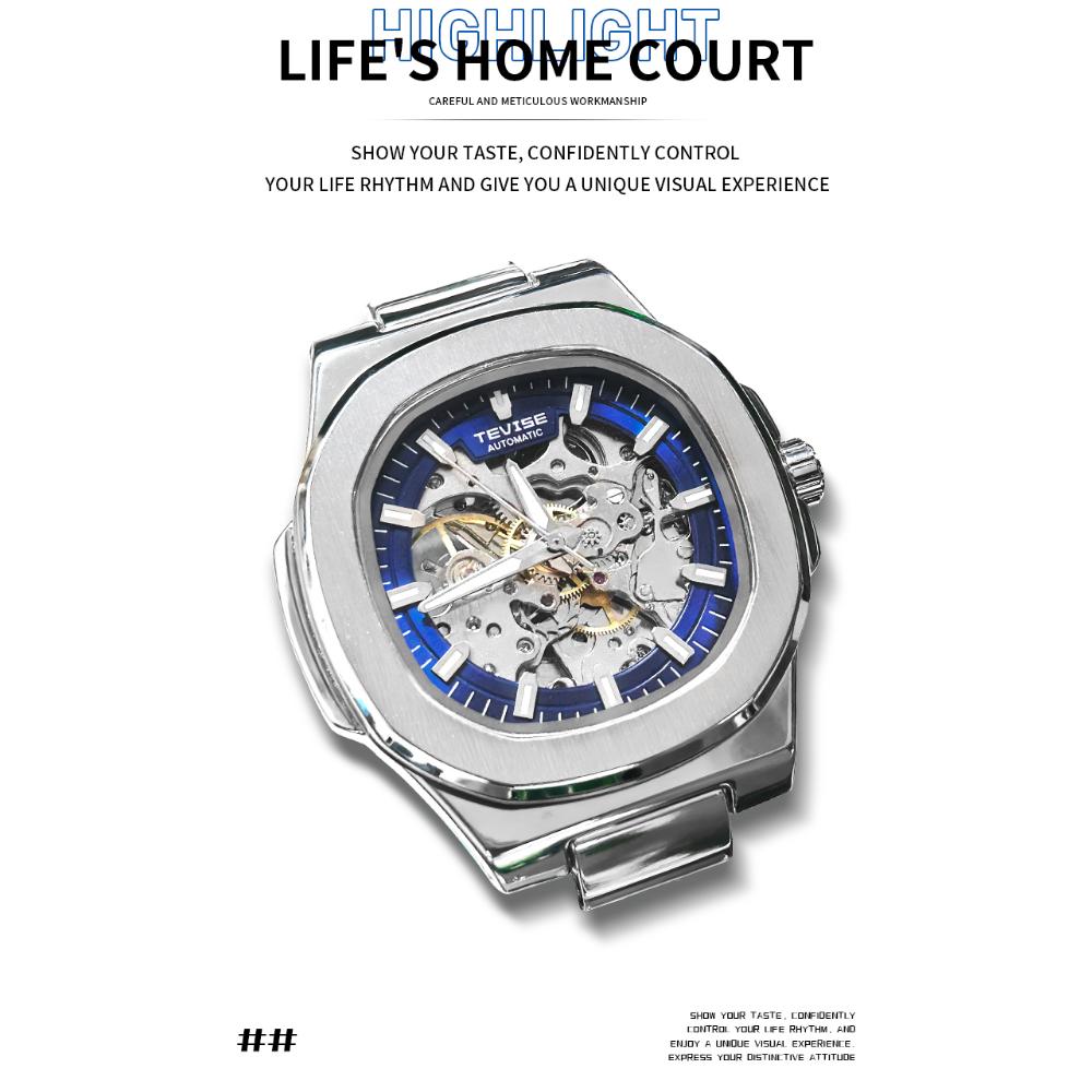 Men Luxury Mechanical Watches Waterproof Automatic Design Business Wrist Watches