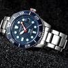 Seiko Мужские часы PADI SNE549P1 Solar Diver с синим циферблатом