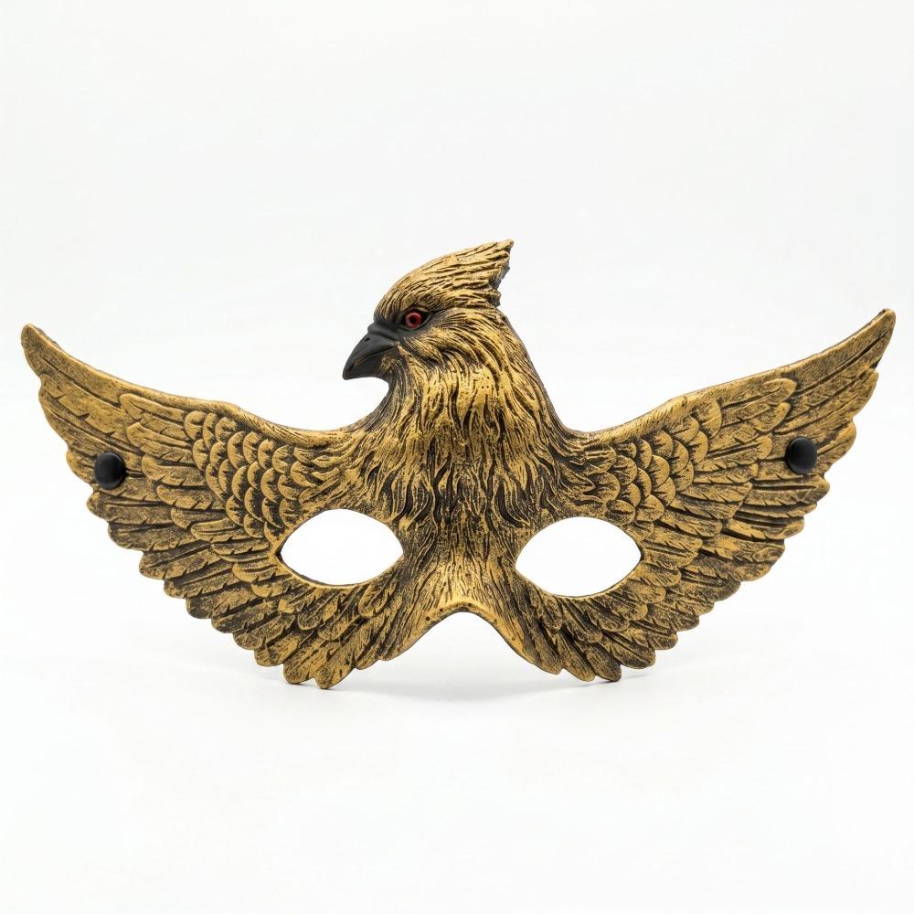 Vintage Eagle Half Face Masquerade Mask Gothic Animal Eagle Party Mask Halloween Party