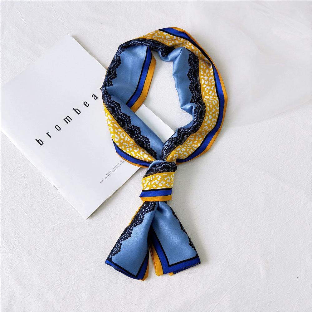 New Scarves Silk Scarves Women'S Spring And Autumn Season Long Decorative Professional Scarves Summer Thin Styles Paired With Shirts Stylish