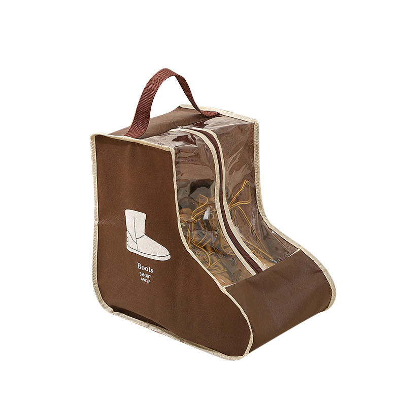 Household Transparent Short Boot Storage Bag Waterproof Dustproof Shoes Protection Bag Long Boots Pocket Moistureproof Container