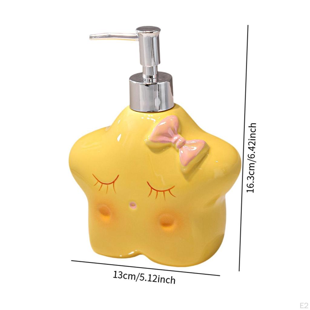 Керамический дозатор лосьона с насосом для контейнера для пополнения жидкости в ресторане