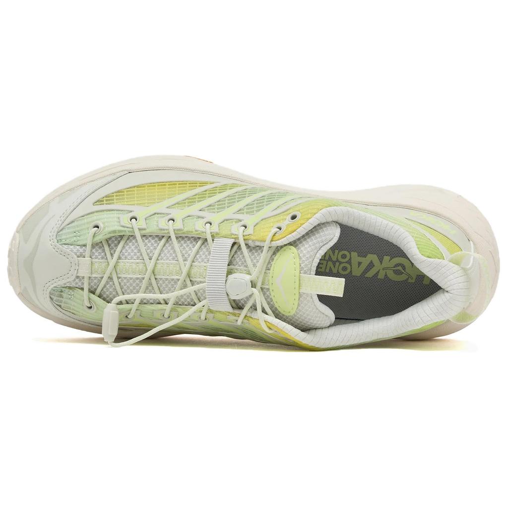HOKA ONE ONE Mafate Three 2 Fabric Low Top Casual Running Shoes Unisex Green 1173332-TLT