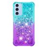 Чехол для Samsung Galaxy A17 A 17 5G SM-A176B Чехол Блестящий Динамический Жидкий Песок Для Funda Samsung A17 Чехол для Телефона Coque