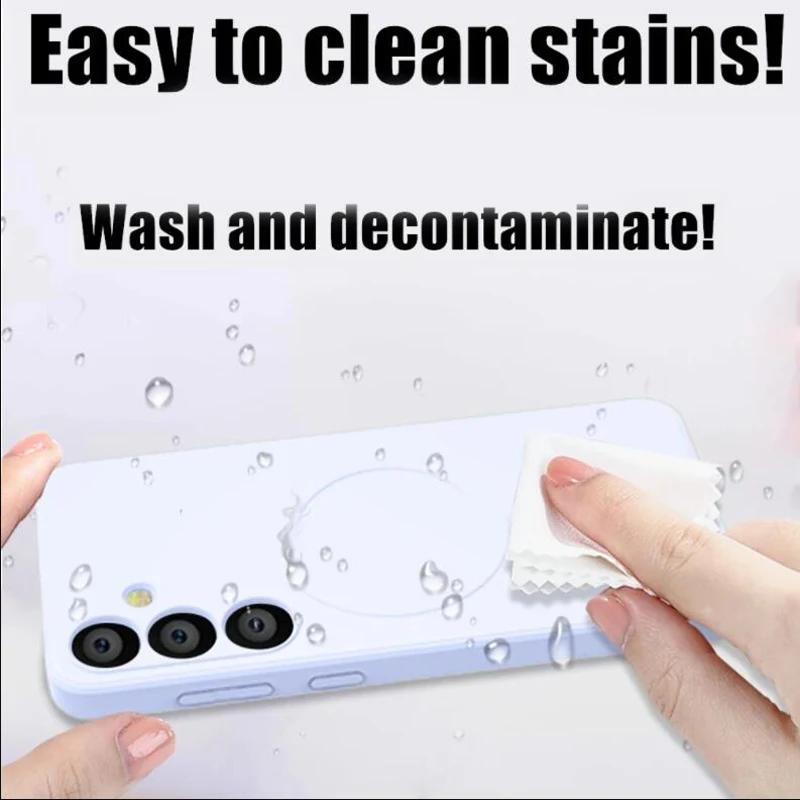 Жидкий силиконовый чехол Magsafe для Samsung Galaxy S25 FE S24 S23 S22 S21 Ultra Plus A55 A15 A35 Магнитная крышка для беспроводной зарядки