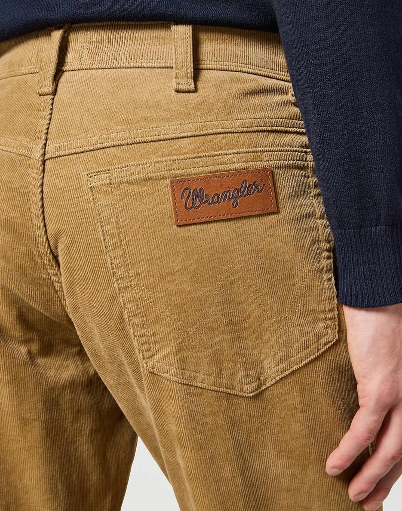 Wrangler Texas Slim Tigers Классические вельветовые брюки прямого кроя, цвет Бежевый, W32 L32