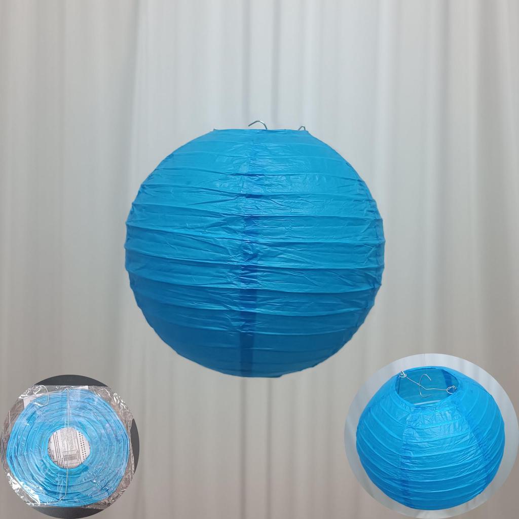 Круглый белый бумажный фонарик 10 дюймов, красный фонарик для Праздника середины осени и свадебного украшения