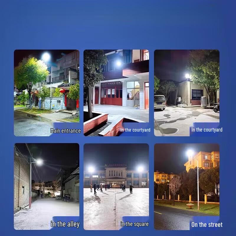 Jundingying 30000 Вт Уличный светодиодный солнечный датчик освещения