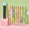 Персиковый механический карандаш 0,5 мм для учеников начальной школы, Канцелярские товары высокой ценности, Непрерывная подача грифеля