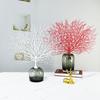 Plastic Peacock Branch Coral Branch, Coral Branch Red, Removable Simulated Tree Studio Photography Decoration Coral Dead Branch