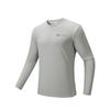 Осенняя комплексная тренировочная трикотажная футболка с длинным рукавом Мужские топы 952547408-1