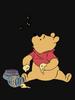 Winnie the Pooh Bear with honey pot Classic T-Shirt