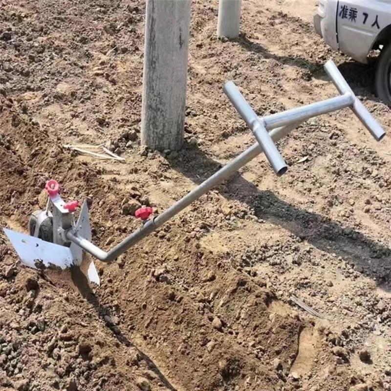 Rural Helper: Hand-Pulled Ditching and Tilling Plow for Single-Person Use