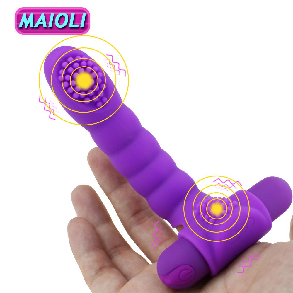 Дилдо с насадкой на палец, вибратор, массаж точки G, стимуляция клитора, флирт, секс-игрушки для женщин, женский мастурбатор, товары для взрослых
