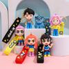 Брелок KPOP Охотники на демонов, Брелок-фигурка Тигра из ПВХ, Милый брелок в стиле Харадзюку для детей и фанатов, Рождественские подарки