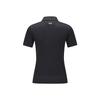 ANEW GOLF Women Solid Back Zip T-Shirt_Bk