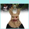 Маска-костюм животного из Five Nights At Freddy's, ПВХ, голова кролика, для вечеринок и мероприятий
