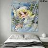CANDY Wall Tapestry Aesthetic Wall Hanging Printed Fabric Blanket Decorative Tapestries for Bedroom Living Room Home Decor