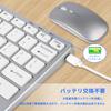 Беспроводная клавиатура и мышь DIGIBLUSKY USB-подключение US для и Беспроводная Bluetooth-клавиатура Совместима с и Android Набор, Поддержка 2,4 ГГц, 3 устройства