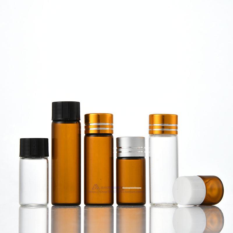 Прозрачные стеклянные флаконы 16 мм, 3 мл, для капель Антродії камфорной, эфирных масел, БАДов и лекарственных порошков.