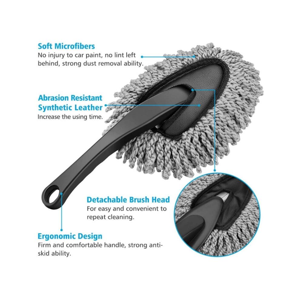 6pcs/Set Gloves Dusting Tire Brush Car Cleaning Brush Set(B Model)
