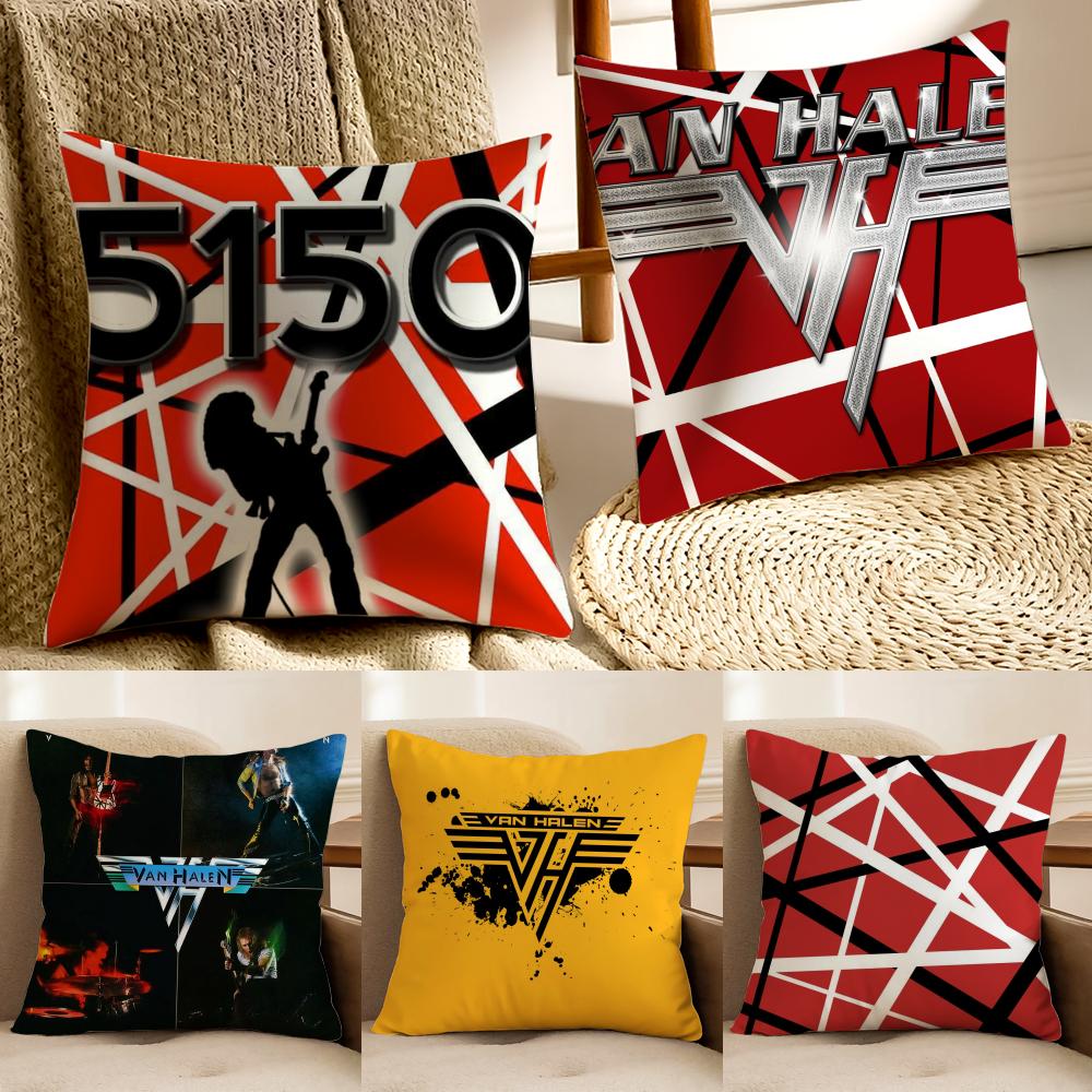 Eddie VVan HHalen Cushion Cover Pillowcase Antidustmite living Room Sofa Decor Cushion Room