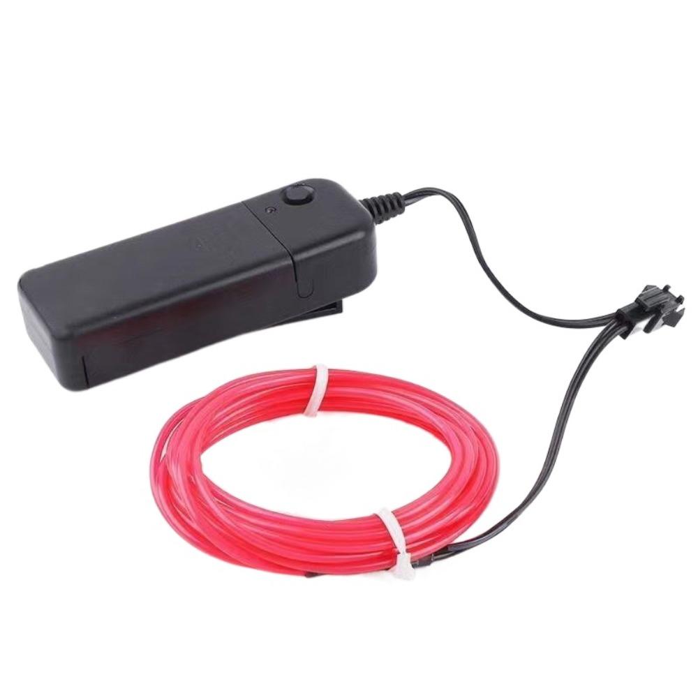 Croppable LED Neon Glow 2M Luminous Cable Cold LIght EL Wire Light String Outdoor Indoor Decor