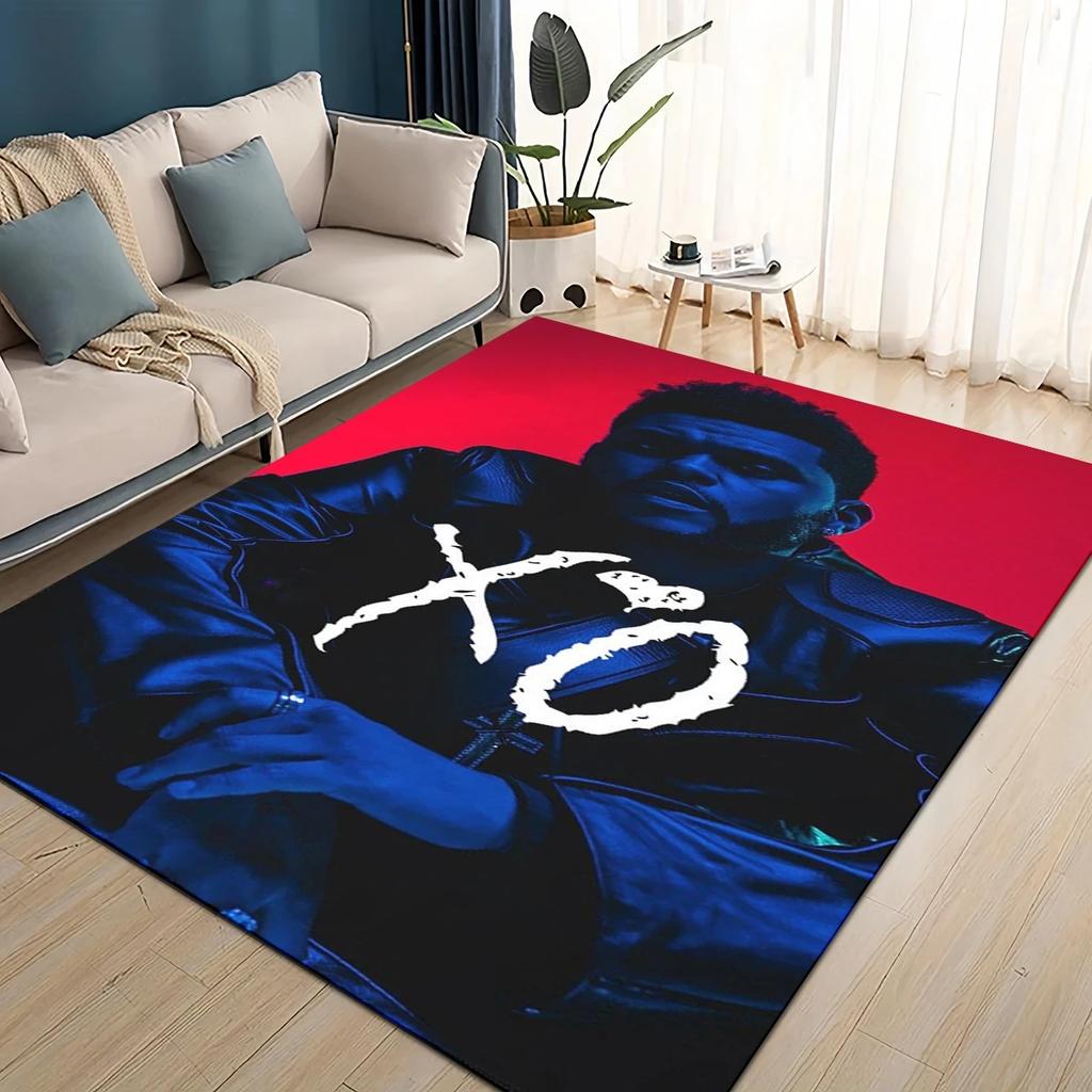 3D THE WEEKND, XO Альтернативный R&B Абель Тесфайе Ковер для Гостиной Спальни Дома Декорация Дивана, Детский Нескользящий Напольный Коврик