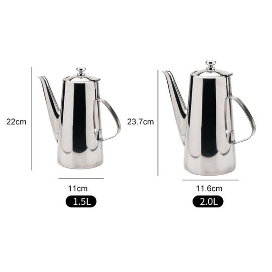 1,5/2 л нержавеющая вода, кофе, сталь, домашний чайник с длинным горлышком, кухонный инструмент