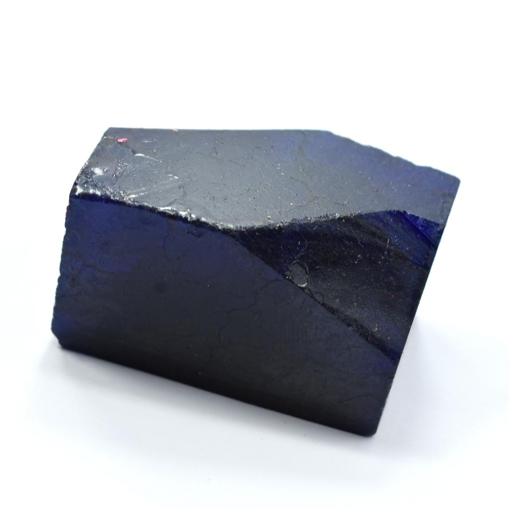 Natural Sapphire Blue Rough Uncut Huge Size 555 Ct CERTIFIED Loose Gemstone