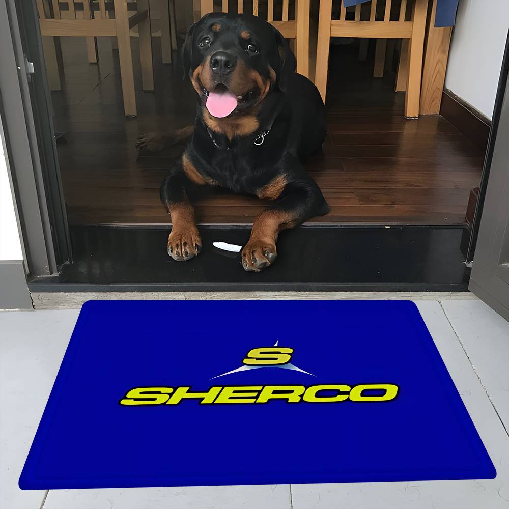 S-Sherco ЛОГОТИП Коврики для комнаты Противоскользящие Впитывающие воду Длинная полоса Подушка Коврик для спальни Домашние ковры