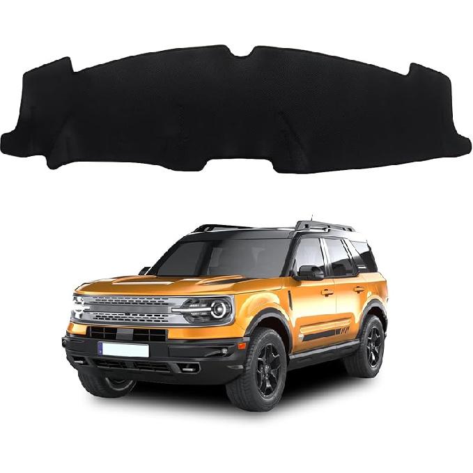 Autorder Коврик на панель приборов для 1973-1977 1978 1979 Ford F100/F150/F250/F350/Bronco Аксессуары для пикапа Накладка на панель приборов Улучшенный велюровый коврик на панель приборов