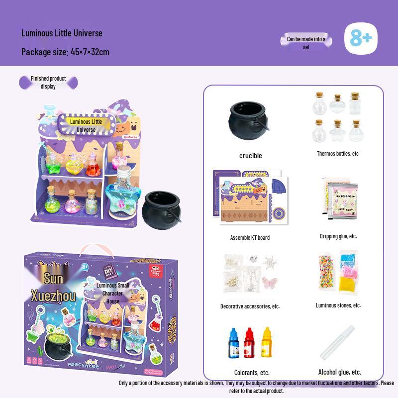 Набор для творчества Carelle Hand Made DIY с кремовым клеем - Развивающая игрушка для девочек