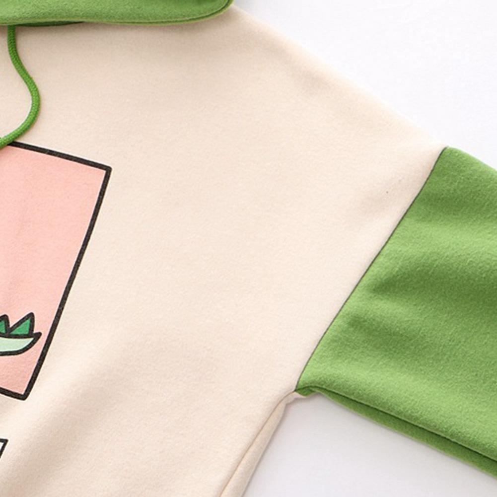 Толстовка с капюшоном с изображением динозавра, женская модная толстовка, повседневный утепленный свитшот с принтом в Корейском стиле, зимняя толстовка с динозавром, топы