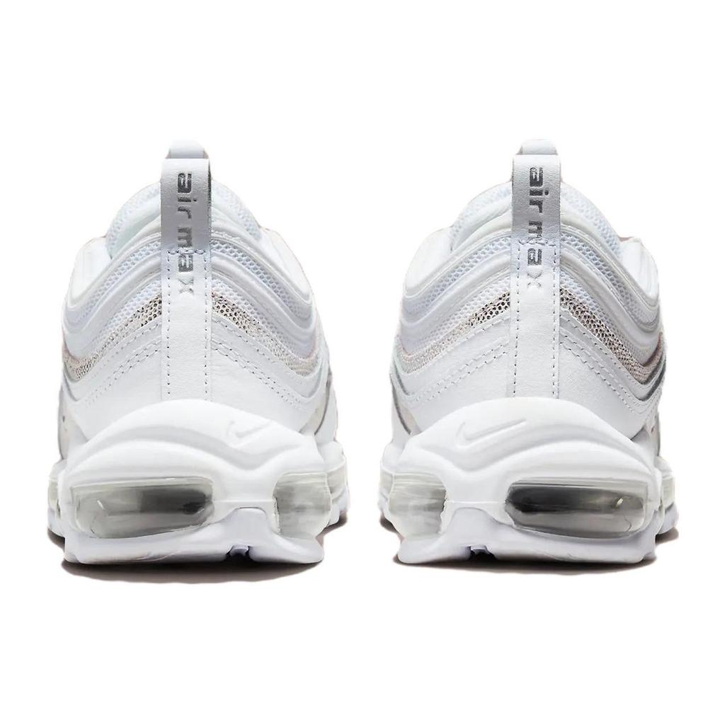 Nike Air Max 97 White Chrome Reflective Women Sneakers Platinum-Tint Metallic-Silver FQ8889-100