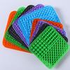Pet Slow Feeder Licking Mat with Suction Cup, Silicone Anti-Choke Lick Pad for Puppy & Kitten Anti-Gulping Choke Prevention Pad