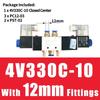 4V130C-06 4V230C-08 Solenoid Valve Control Valve Reversing valve 12v 24V 220v 36V Coil Two-position Five-way 4V330C-10 4V430C-15